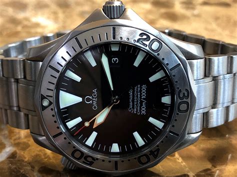 omega seamaster titanium 2231.50|omega 41 titanium watch.